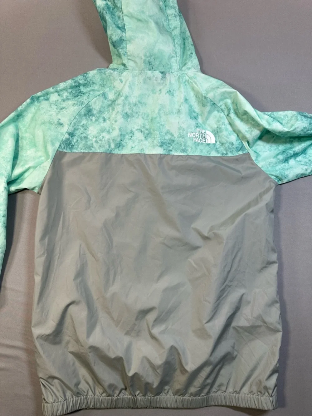 The North Face Packable Half-Zip Pullover Wind Hood Jacket - Youth Large 14/16